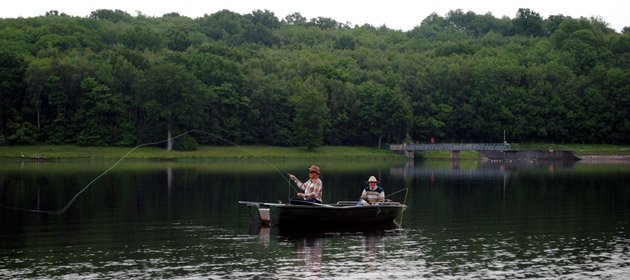 Visiting Anglers to Powdermill Reservoir