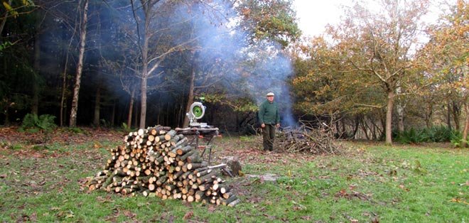 Getting Ready For Winter - Logging